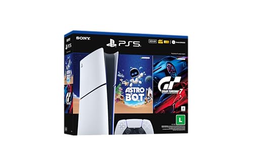 PlayStation 5 digital + Astro Bot e Gran Turismo 7