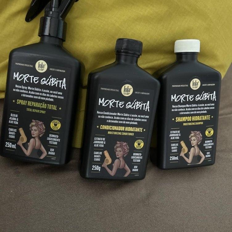 Kit Morte Súbita (Shampoo + Condicionador + Spray Reparaçao)