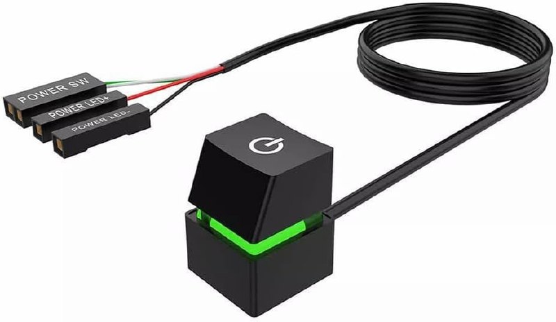Botão de Energia para PC Desktop com LED Colorido