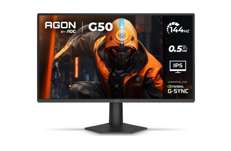 Monitor Gamer AOC AGON G50 24" IPS, 144Hz, 0,5ms