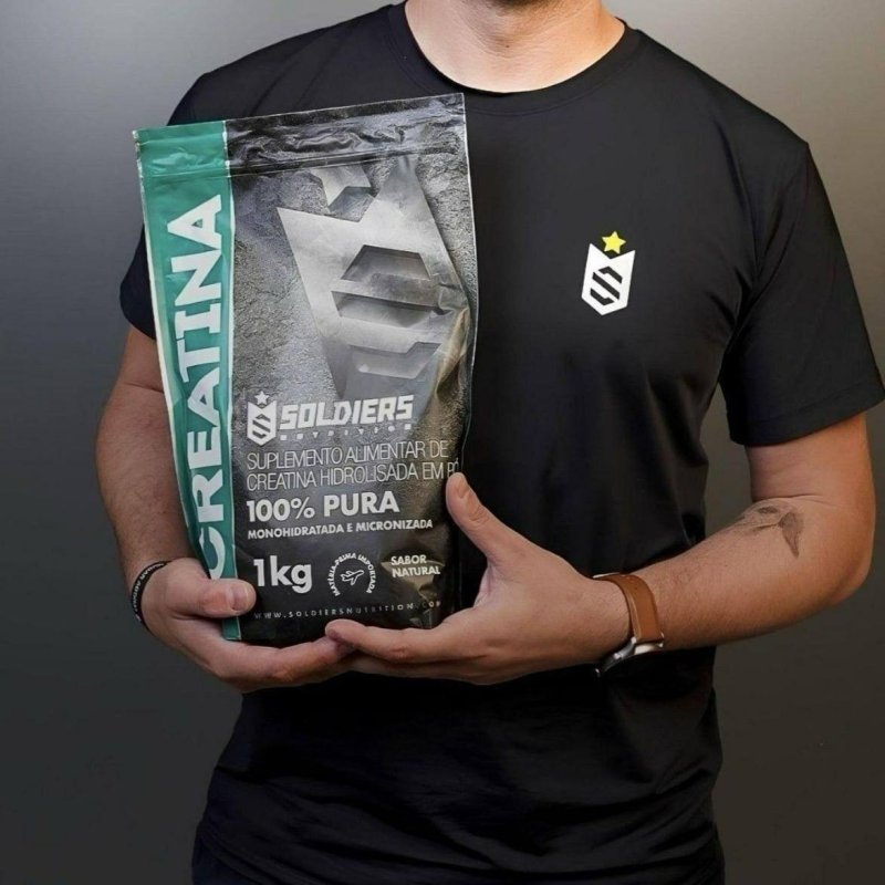 Creatina 100% Pura Soldiers Nutrition 1Kg