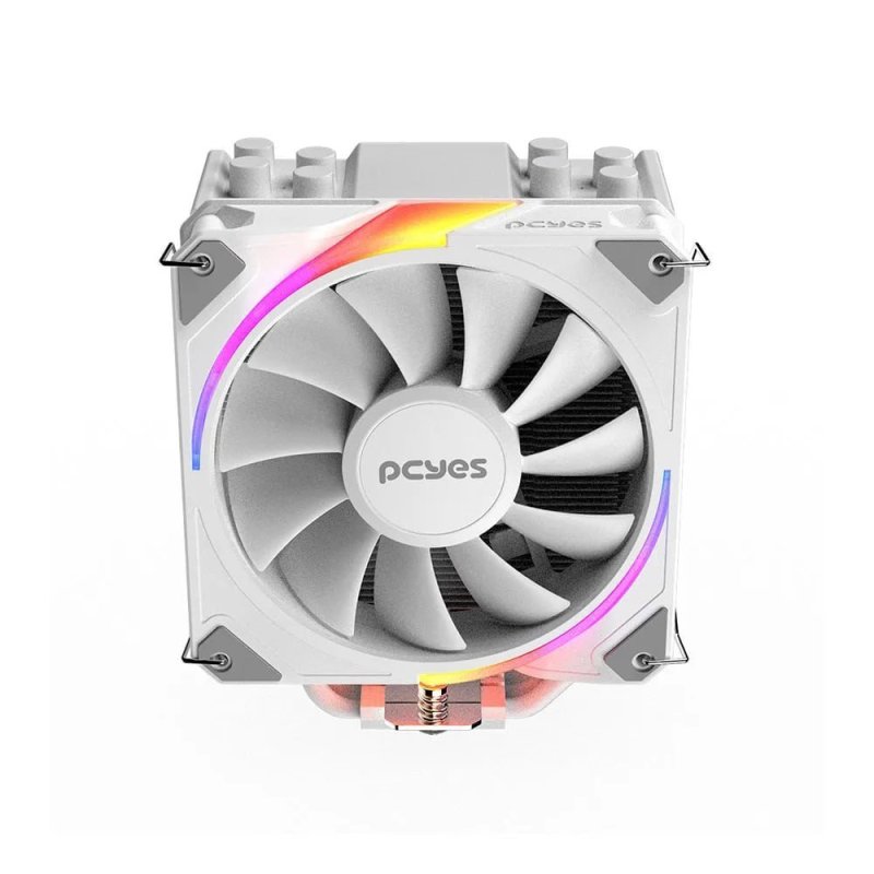 Aircooler Pcyes Frost Pulse Argb White Ghost