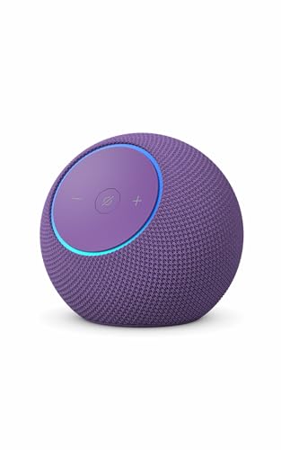 Echo Dot Max (Geração mais recente), smart speaker com Alexa, som envolvente e hub de casa inteligente integrado, ideal para sua sala de estar, Cor Roxa