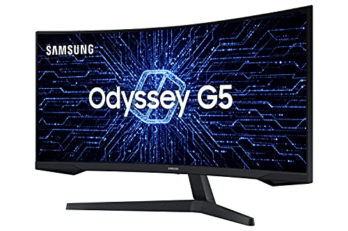 Monitor Curvo Samsung Odyssey 34’’, Ultra WQHD, 165Hz