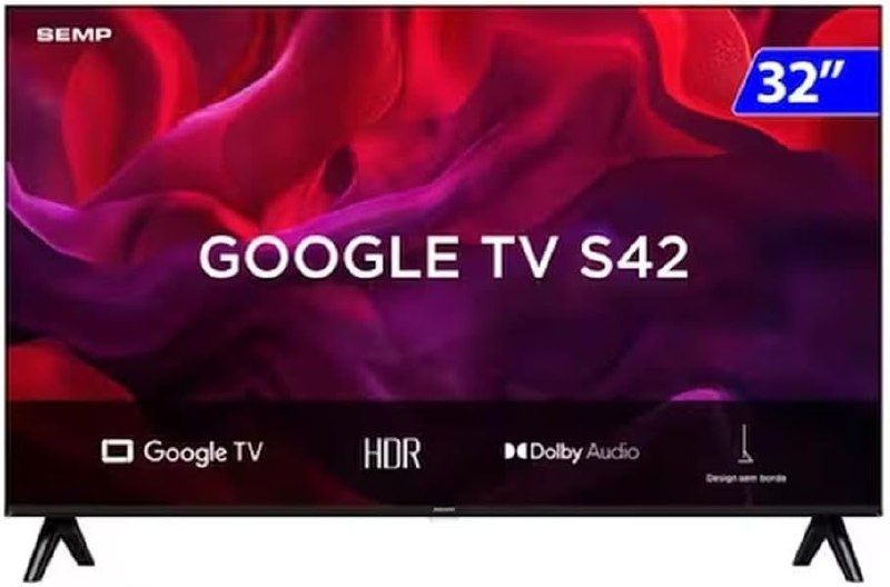 Semp Smart TV 32" 32S42 HD Google TV
