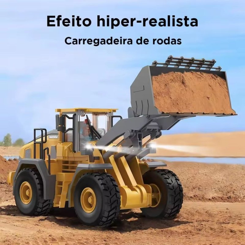 Retroescavadeira de controle remoto, Escala 1:20