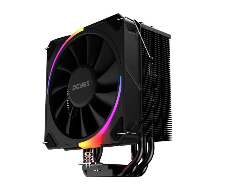 Cooler para Processador Pcyes Frost Pulse ARGB Black Vulcan - TDP 180W