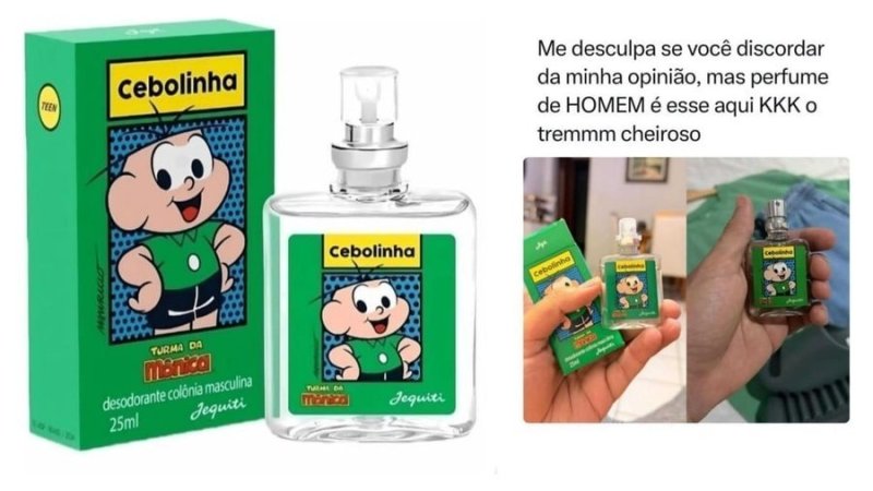 Deo Colônia Cebolinha 25ml - Jequiti