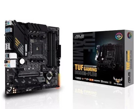 Placa-mãe Asus P/amd Am4 B550m-plus Tuf Gaming