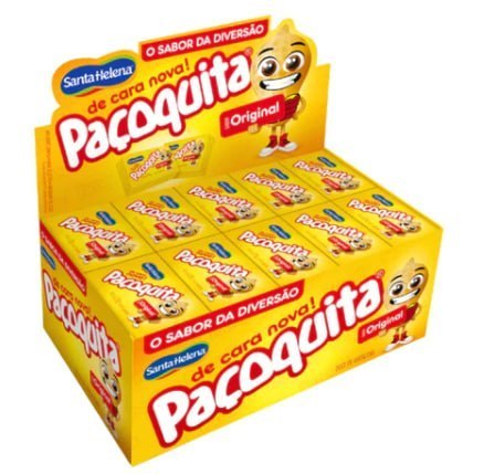 Paçoca Quadrada Paçoquita C/50 Unidades 1kg Festa Junina Santa Helena