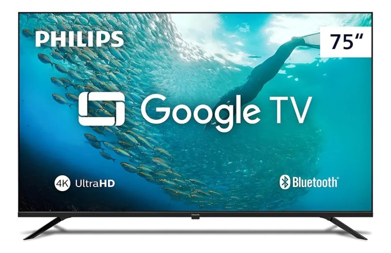 Smart TV Philips 75" 4K UHD 75PUG7019