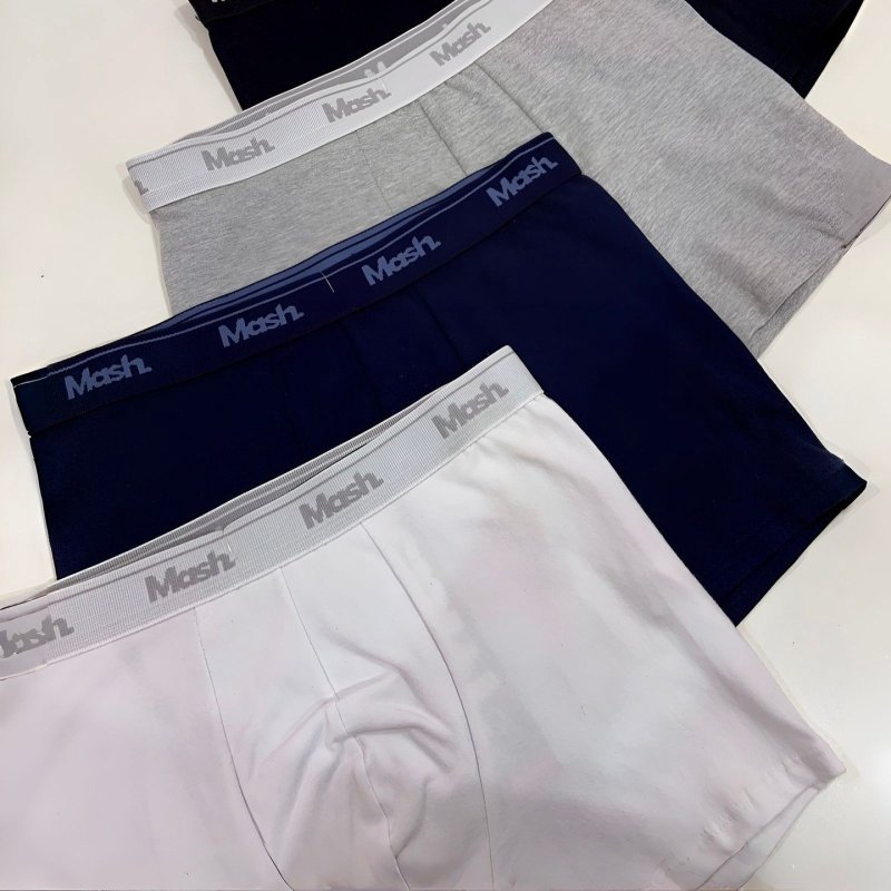 Kit com 10 Cuecas Mash Boxer Elástico Algodão