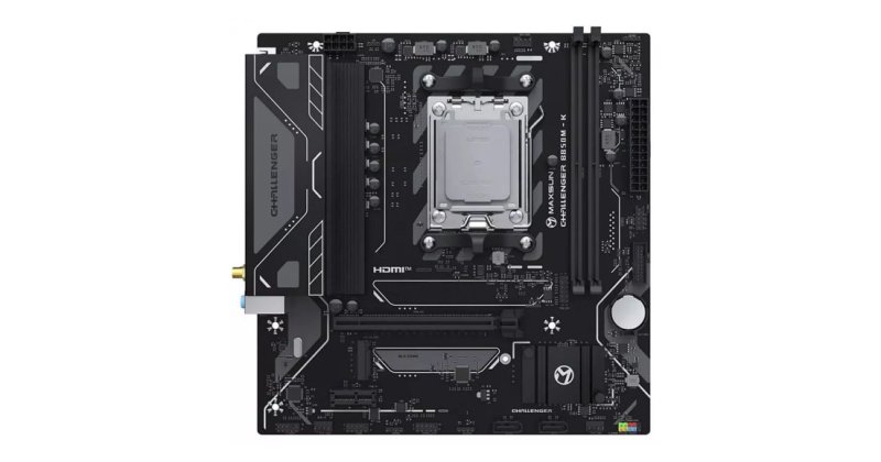 Placa Mãe Maxsun Challenger B850M-K WIFI, Chipset B850, AMD AM5