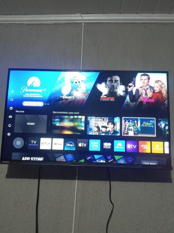 Hisense Smart TV FHD 40" Polegadas 40A4NV com HDR10, DTS Virtual X, Compatibilidade Alexa e Google Home