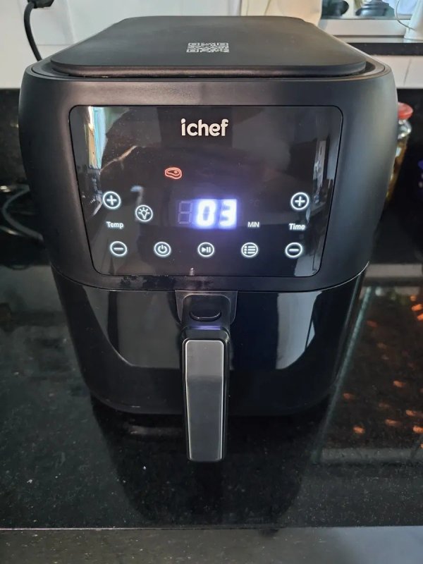 POLISHOP PRO SOLTEIRO DE LUXO - Fritadeira Elétrica Airfryer Max Space 8l