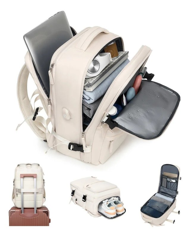 Mochila Viagem Impermeavel Executiva Grande Para Notebook