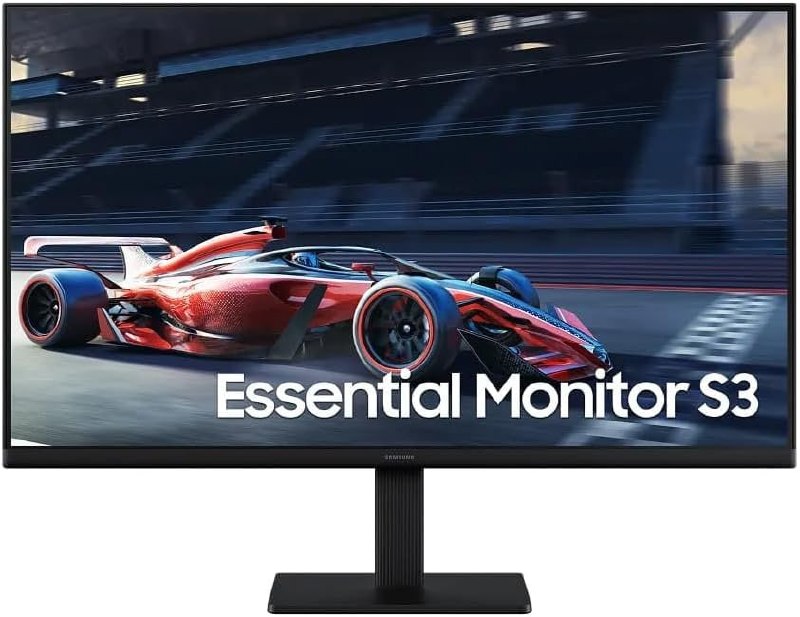 Monitor Gamer Samsung 27" FHD, 100 Hz, HDMI, VGA, Preto, S3