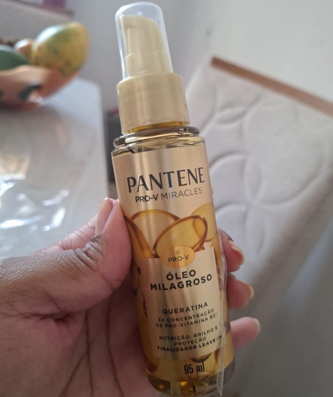 Óleo Milagroso Pantene Capilar Finalizador Leave-In 95ML