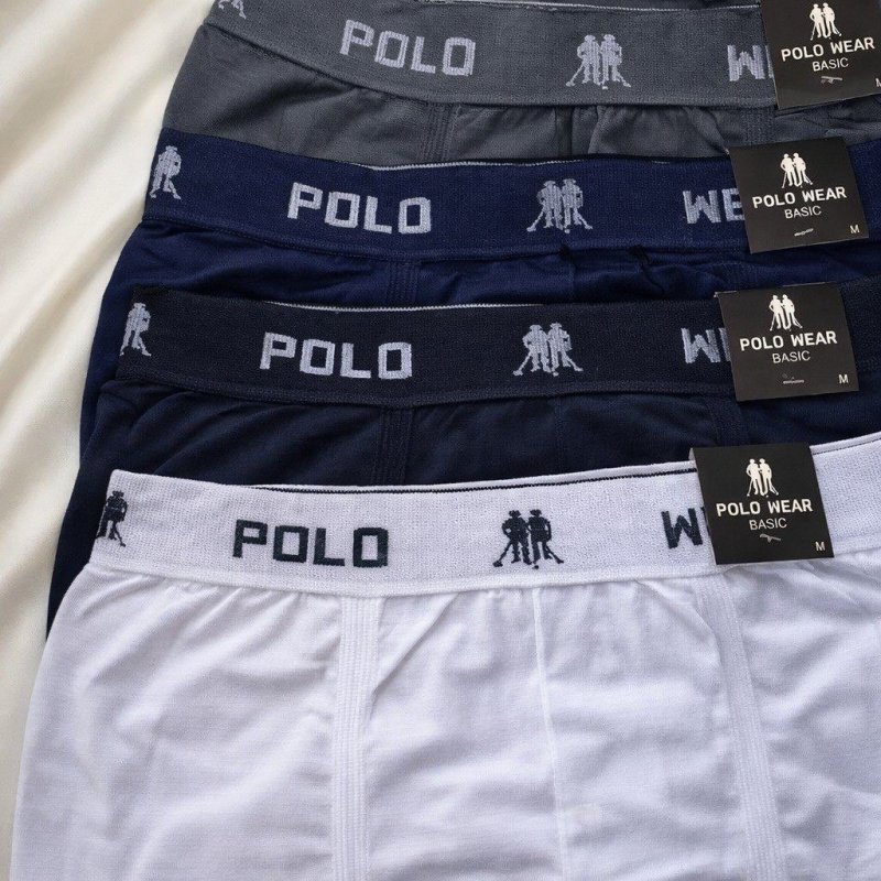 Kit com 10 Cuecas Boxer Polo Wear