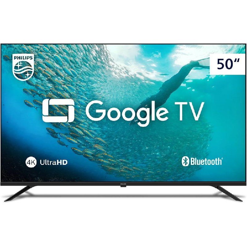 PHILIPS Smart TV 50'' 4K UHD 50PUG7019/78 Google TV Comando de Voz HDR
