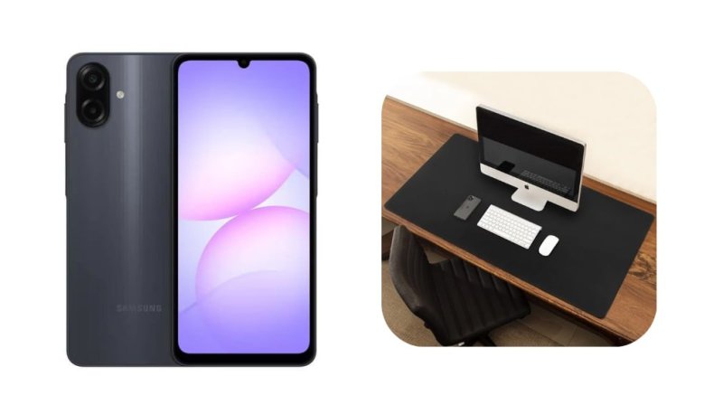 Celular Galaxy A07 Tela 6.7 128GB + Mouse Pad