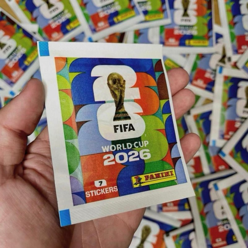 Kit com 12 Envelopes (84 Figurinhas) Copa Fifa 2026