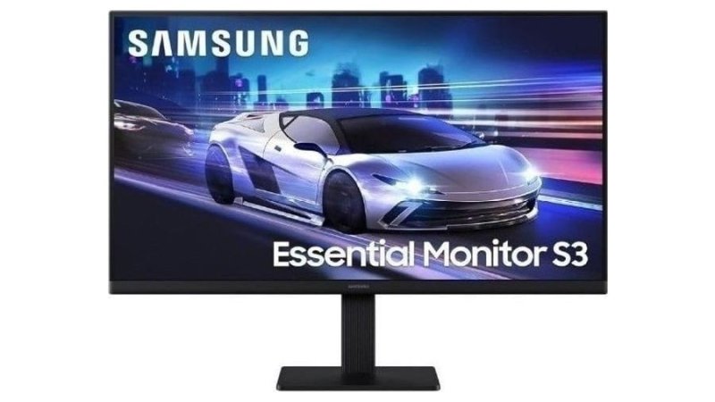Monitor Gamer Samsung 24" FHD IPS, 120 Hz, HDMI, Preto, S3