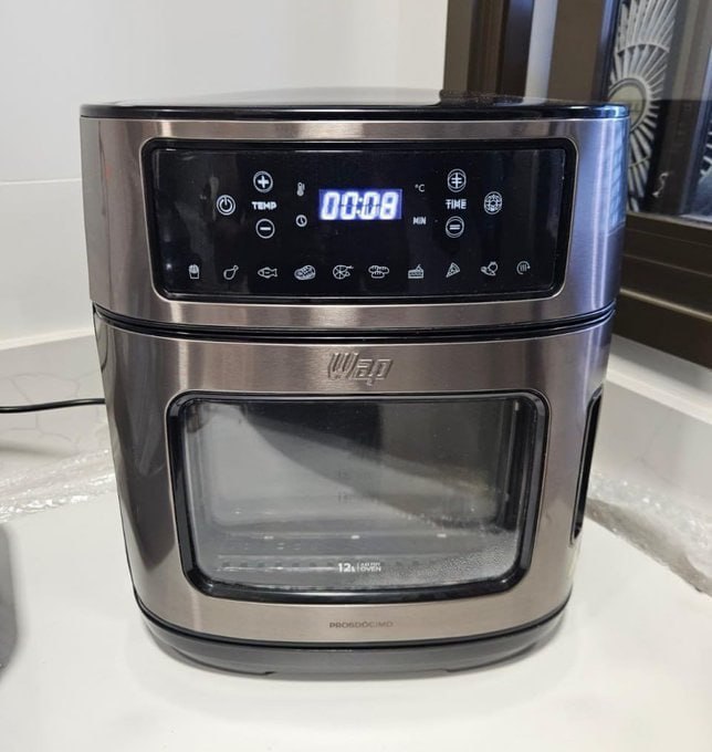 WAP Fritadeira Elétrica Air Fryer Oven Digital 12 Litros