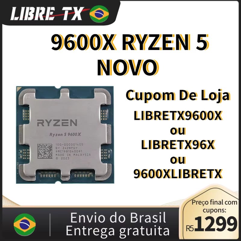 Processador AMD Ryzen 5 9600X