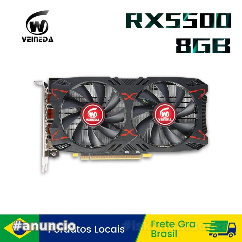 Placa gráfica Veineda RX5500 8G