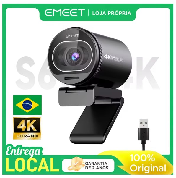 EMEET Webcam S600 4K