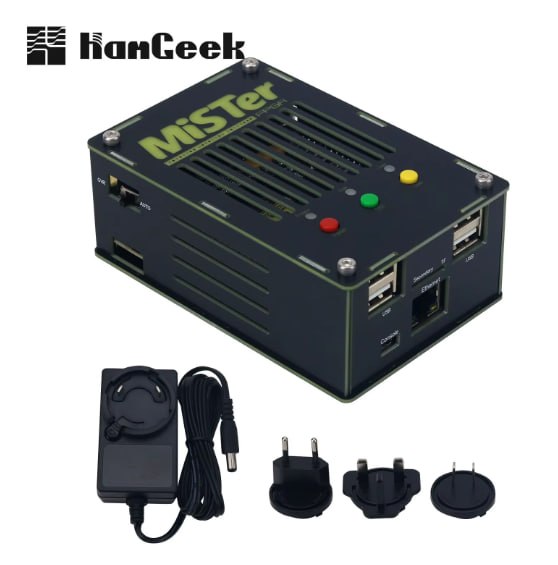 Console de emulação MISTER FPGA HamGeek completo