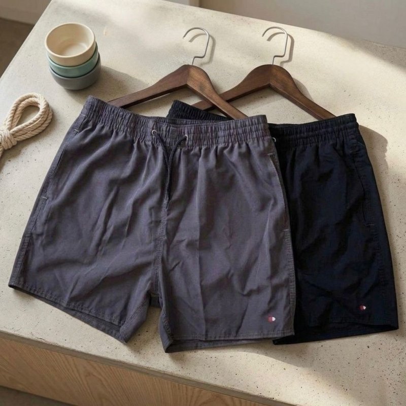 Kit com 2 Shorts Bermuda Tactel Elástico Sandrini