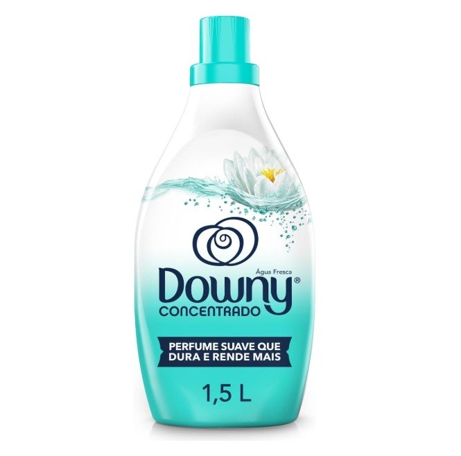 Downy Amaciante Concentrado Água Fresca 1,5L + Frete Grátis