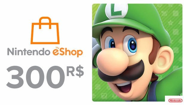 Nintendo eShop Card 50 BRL