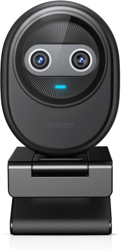 EMEET Webcam Piko 4K Para Streaming, A Primeira Câmera 4K Com Câmera Dupla Do Mundo