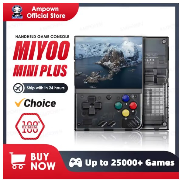 Consoles portáteis MIYOO em oferta no Aliexpress