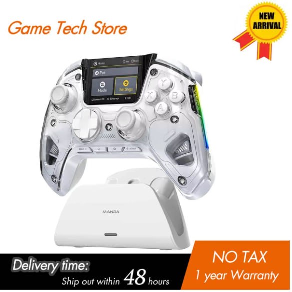 Manba One V2 Wireless Gaming Controller for Switch/PC/iOS/Android