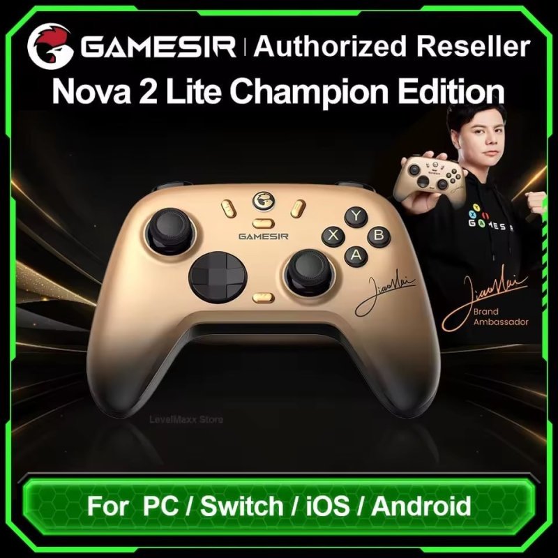 GameSir Nova 2 Lite Edição Champion Controle Sem Fio Bluetooth
