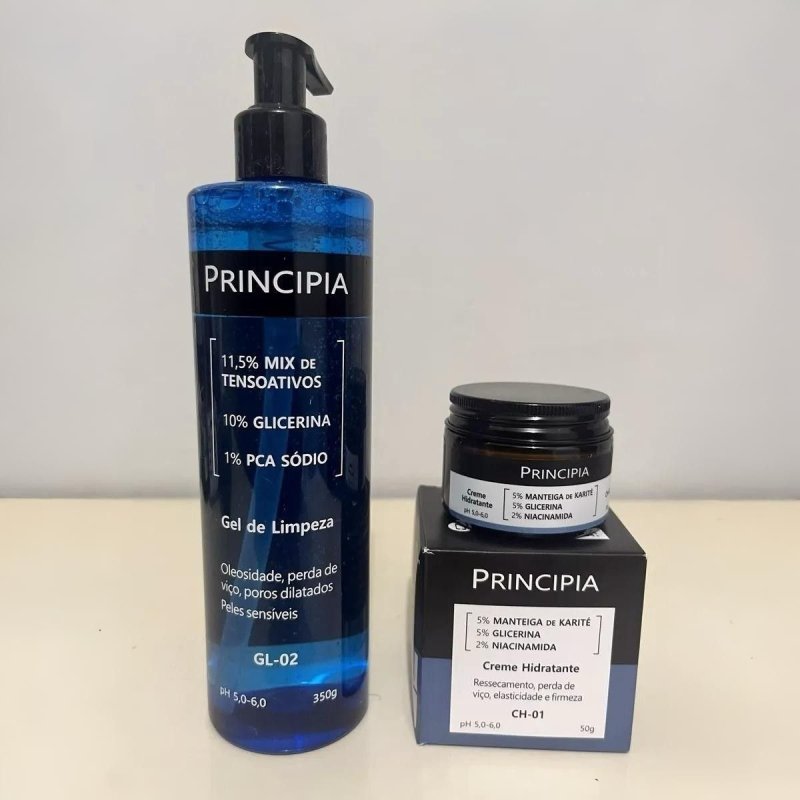 Kit Limpeza e Hidratação Principia