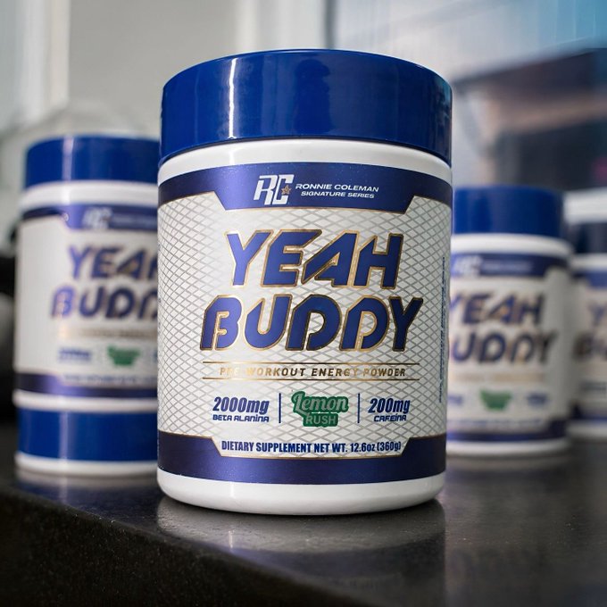 Pré Treino 360g Yeah Buddy Ronnie Coleman Lemon Rush + Frete Grátis