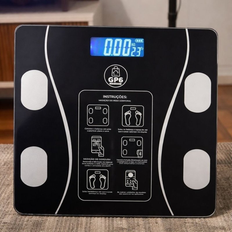 Balança Digital Bioimpedância Corporal 140kg