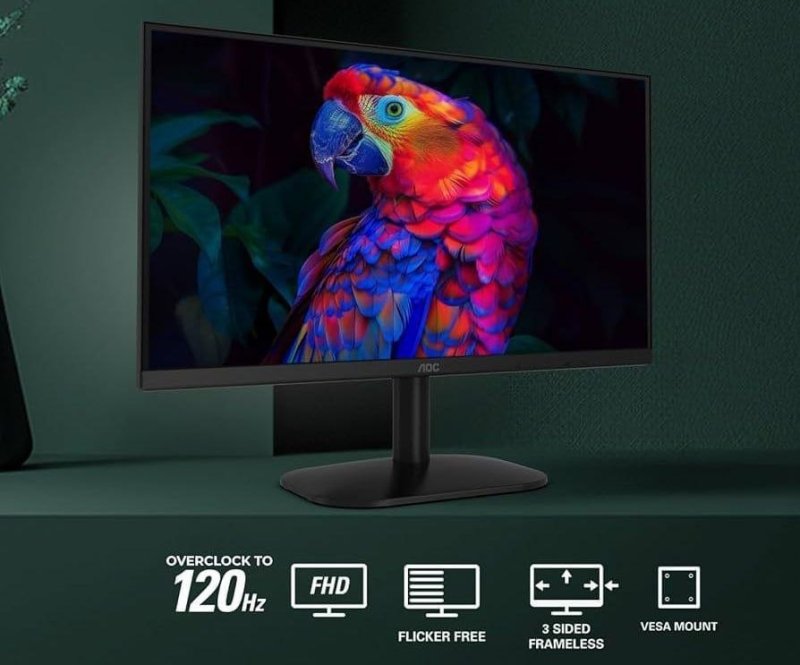 Monitor Aoc 22 120hz 1ms, Full HD