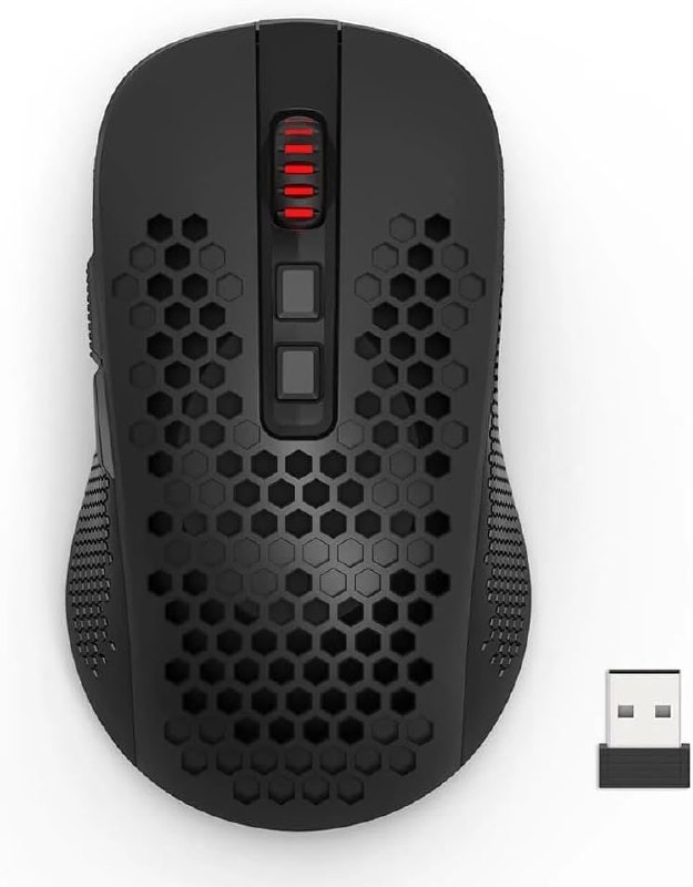 Mouse Gamer Redragon Hana RGB Preto Sensor PAW3104 7200 DPI