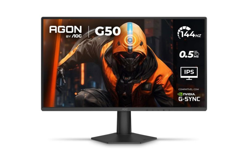 Monitor Gamer AOC AGON G50 24" 144Hz 0,5ms IPS HDR10 G-SYNC 24G50F