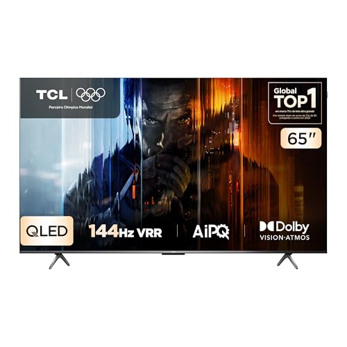 Smart TV TCL QLED 65" 4K, 144Hz