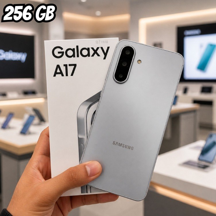 Celular Samsung Galaxy A17 5G, 256GB, 8GB, 50MP Tela 6.7" - Cinza + Frete Grátis