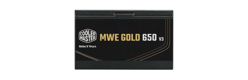 Fonte Cooler Master MWE Gold 650 V3 ATX 3.1 650W 80 Plus Gold
