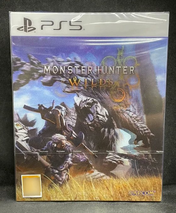 Monster Hunter Wilds Lenticular Sleeve Edition Ps5, Físico + Frete Grátis