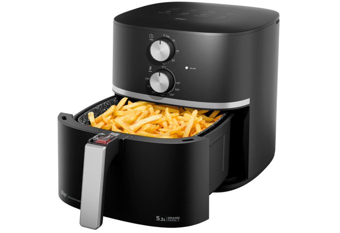 Fritadeira Elétrica Air Fryer GRAND WAFG2S 5,2L Temperatura Ajustável